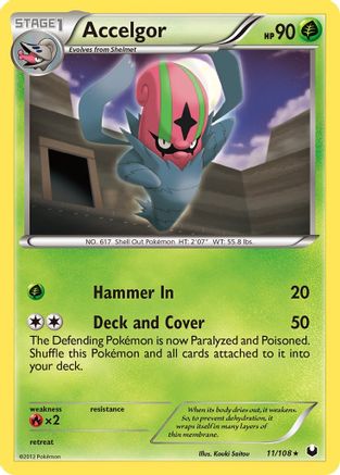 Accelgor (11) - Dark Explorers