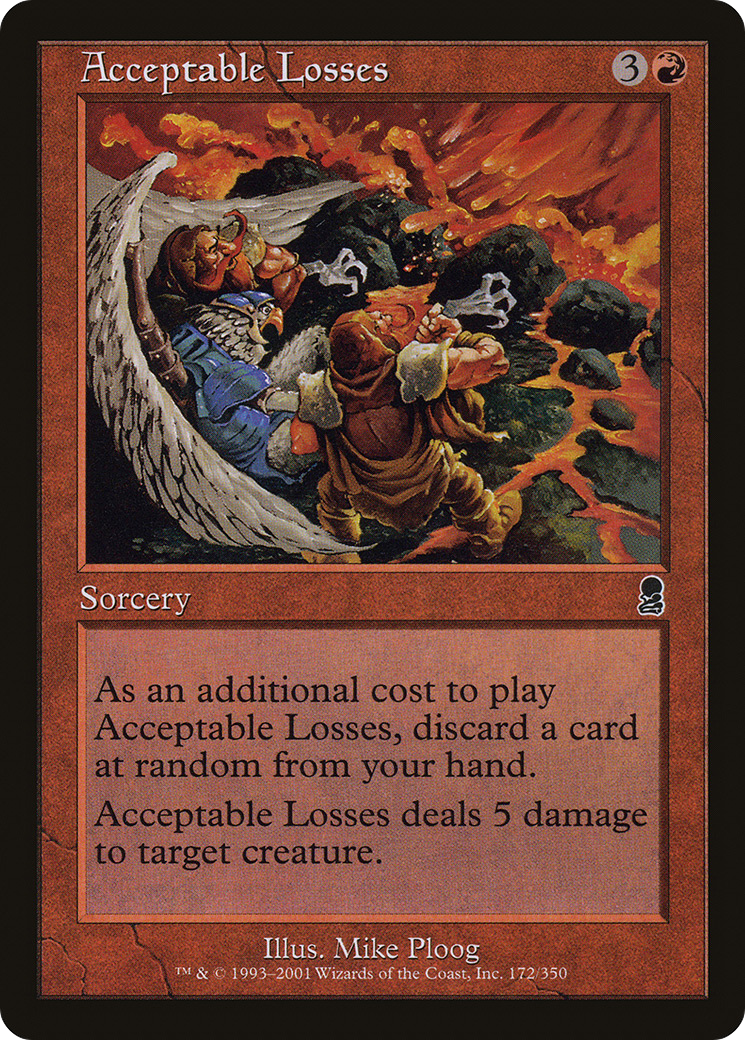 Acceptable Losses (172) Foil - Odyssey