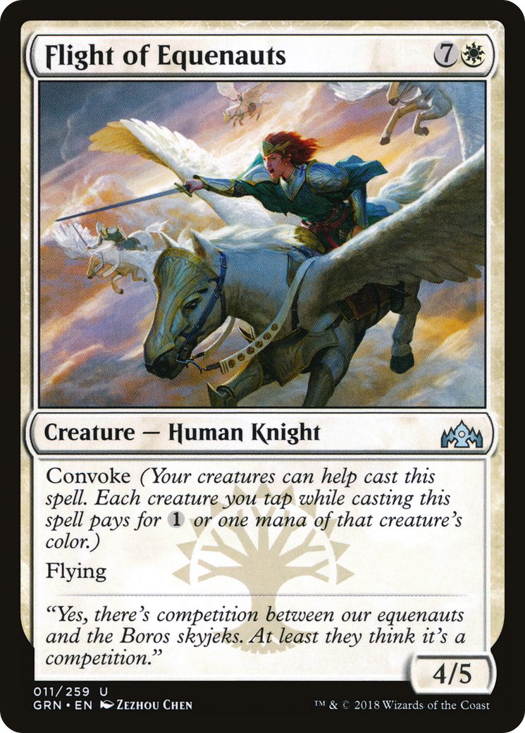 Flight of Equenauts (011) Foil - Guilds of Ravnica