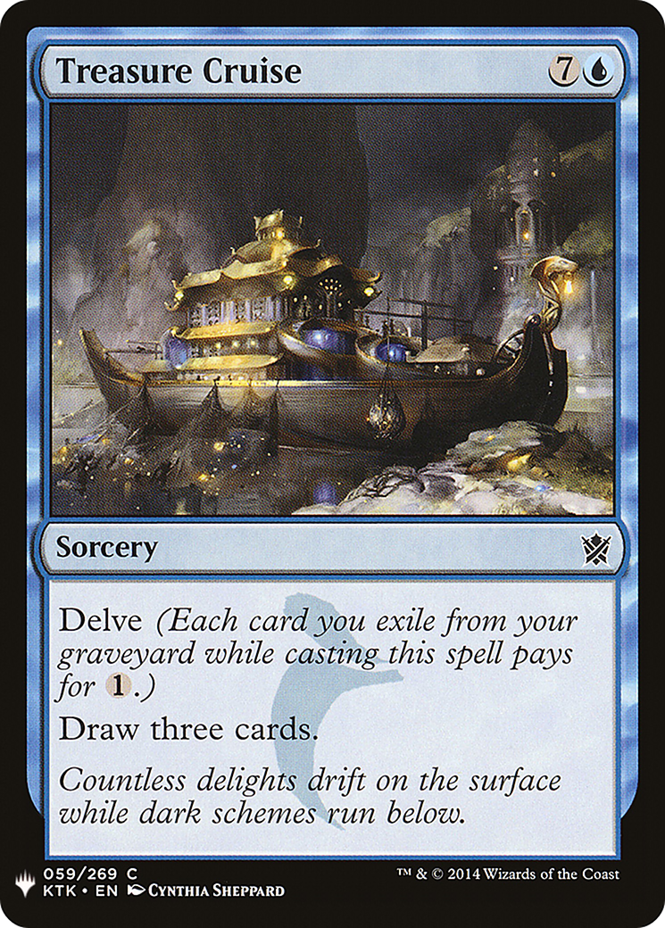 Treasure Cruise (KTK-59) - The List