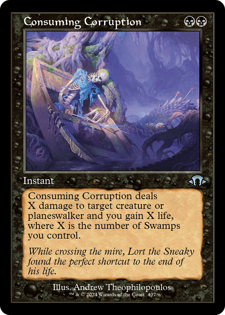 Consuming Corruption (Retro) [Modern Horizons 3] | Silver Goblin