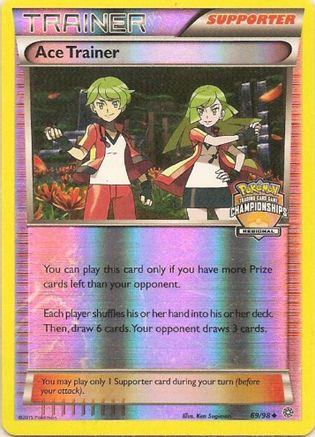 Ace Trainer (Regional Championships) (69) Reverse Holofoil - Ancient Origins