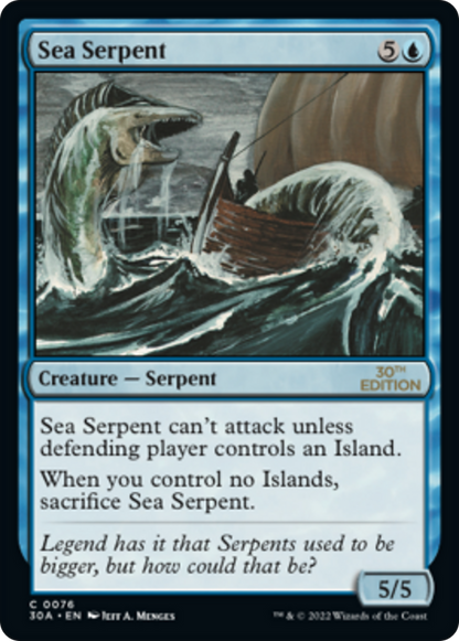 Sea Serpent (076) - 30th Anniversary Edition