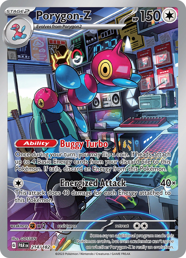 Porygon-Z (214/182) [Scarlet & Violet: Paradox Rift] | Silver Goblin