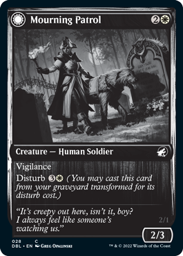 Mourning Patrol // Morning Apparition (028) - Innistrad: Double Feature