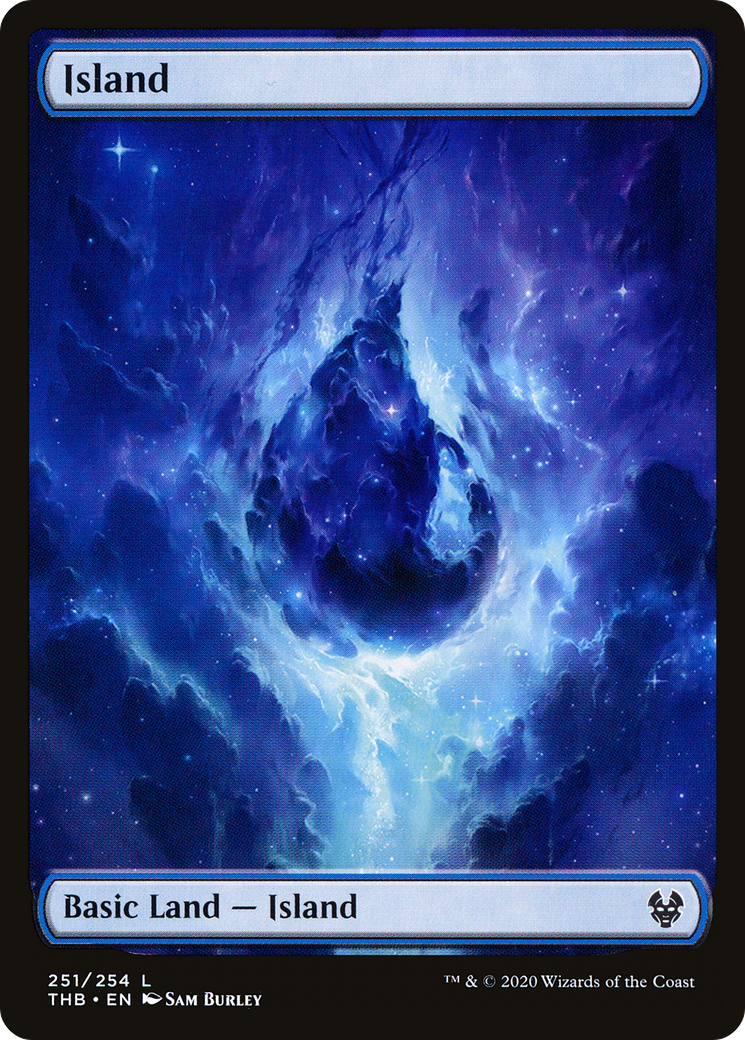 Island (251) [Theros Beyond Death] Foil
