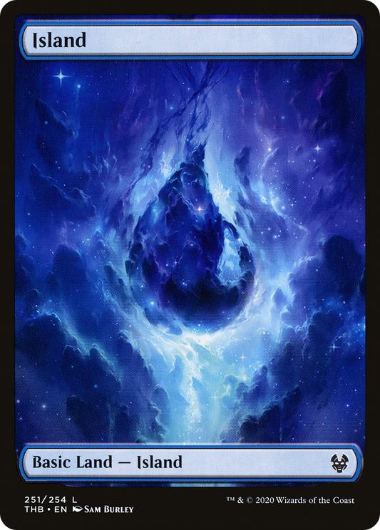 Island (251) [Theros Beyond Death] Foil