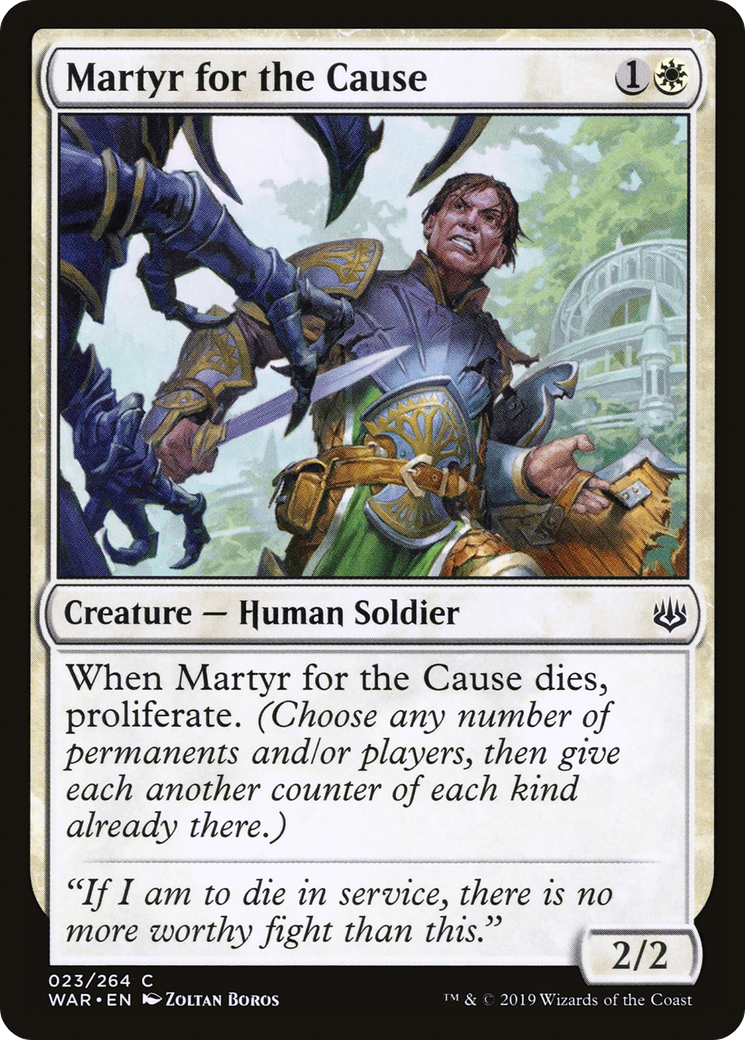 Martyr for the Cause (023) Foil - War of the Spark