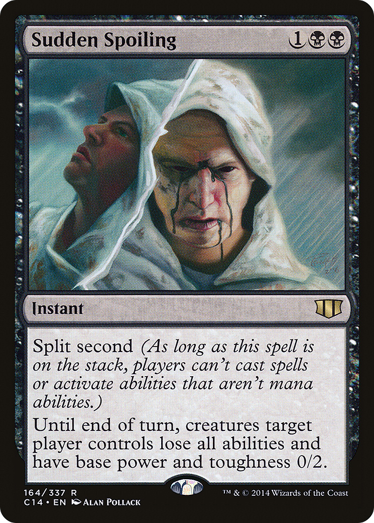 Sudden Spoiling (164) - Commander 2014