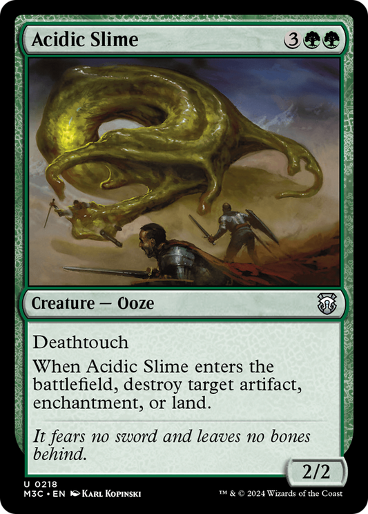 Acidic Slime (218) - Commander: Modern Horizons 3