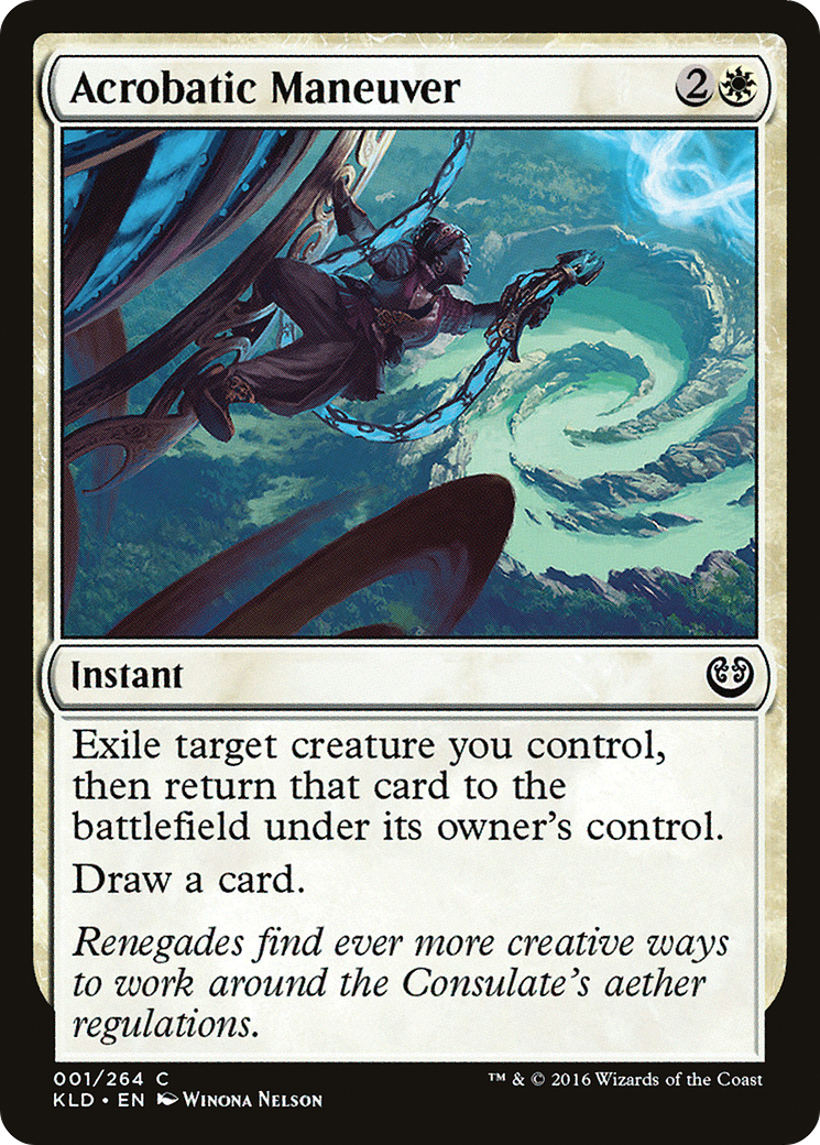 Acrobatic Maneuver (001) Foil - Kaladesh