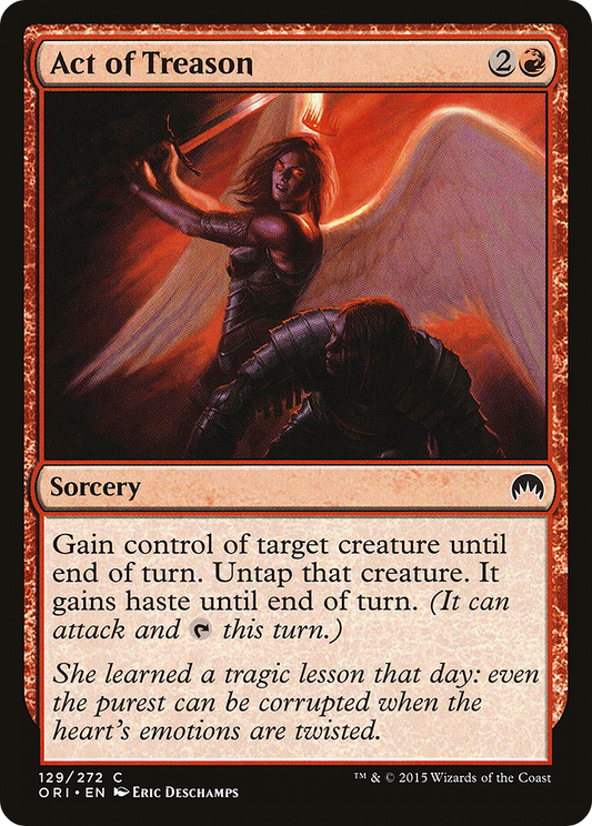 Act of Treason (129) Foil - Magic Origins