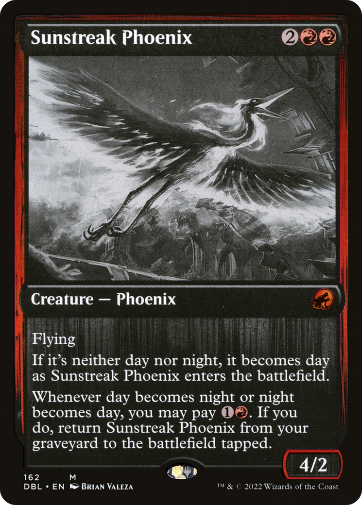 Sunstreak Phoenix (162) Foil - Innistrad: Double Feature