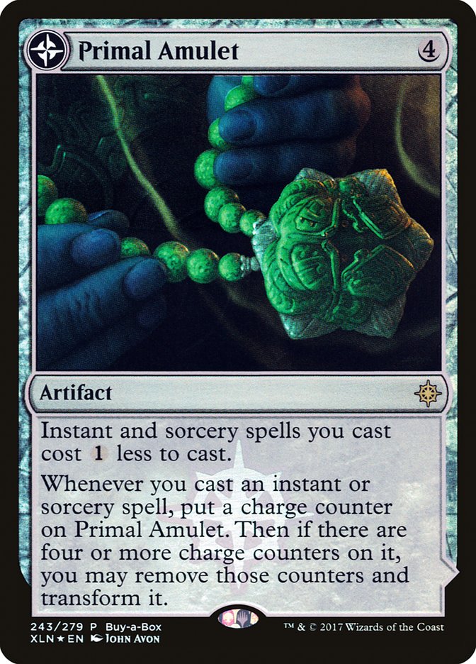 Primal Amulet (243) Foil - XLN Treasure Chest