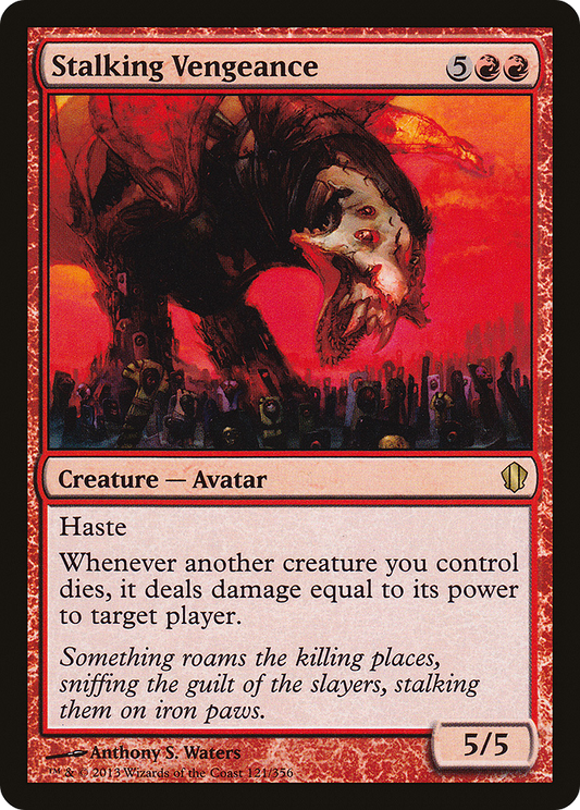 Stalking Vengeance (121) - Commander 2013