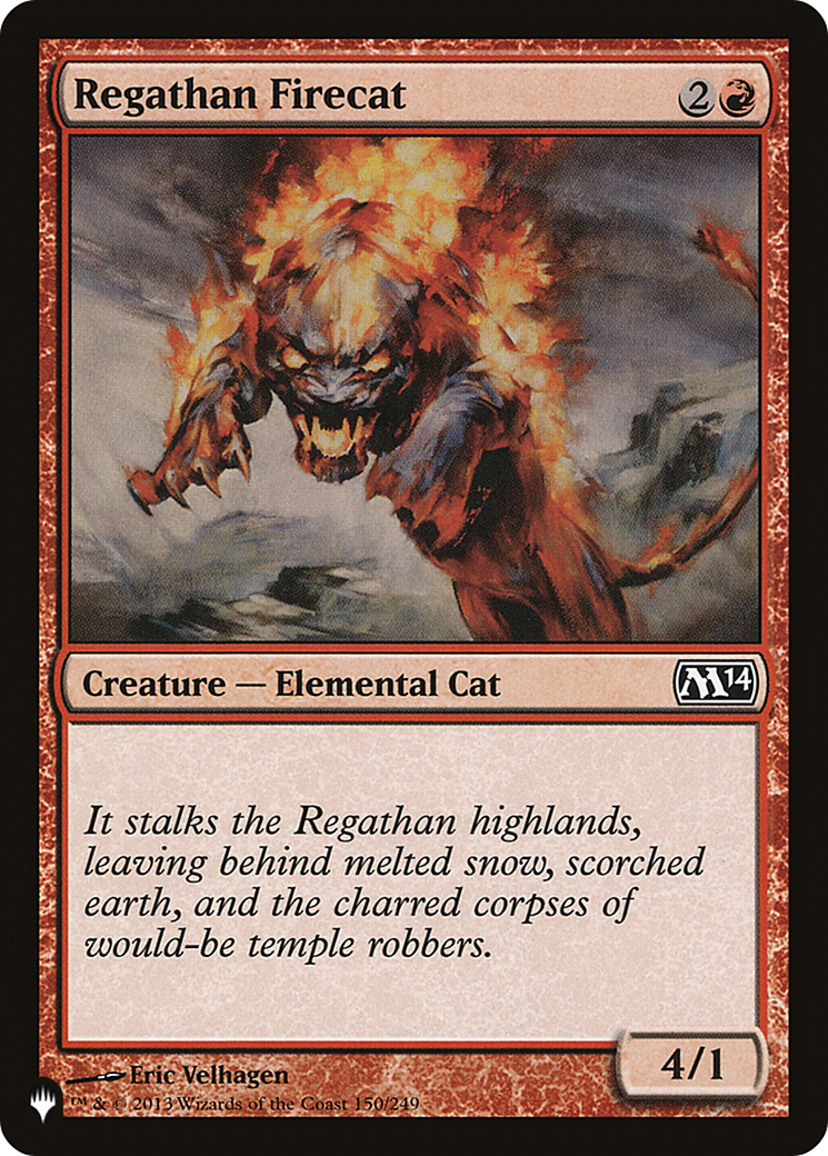 Regathan Firecat [The List] | Silver Goblin