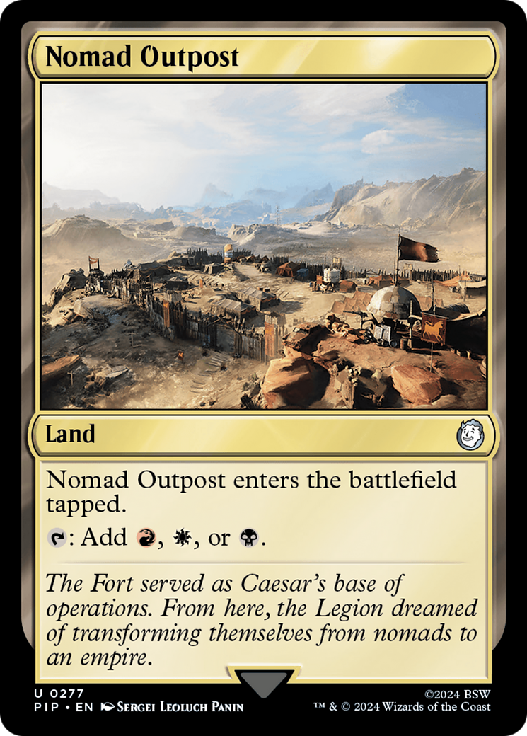 Nomad Outpost (277) Foil - Fallout