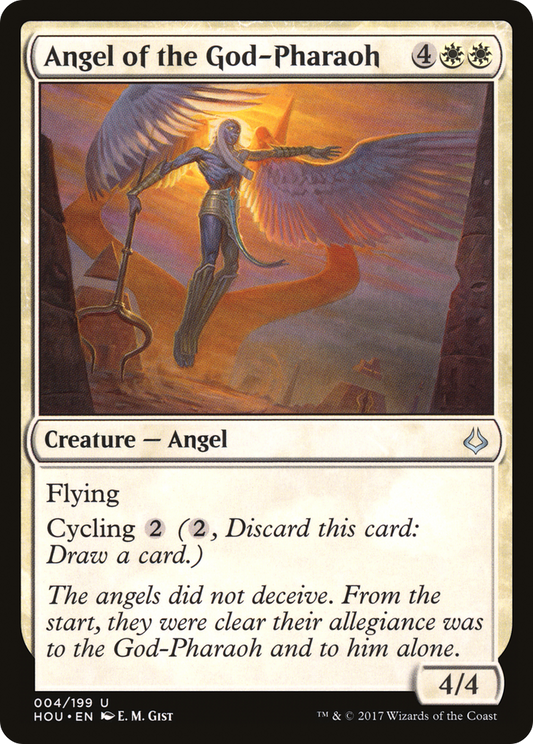 Angel of the God-Pharaoh (004) Foil - Hour of Devastation