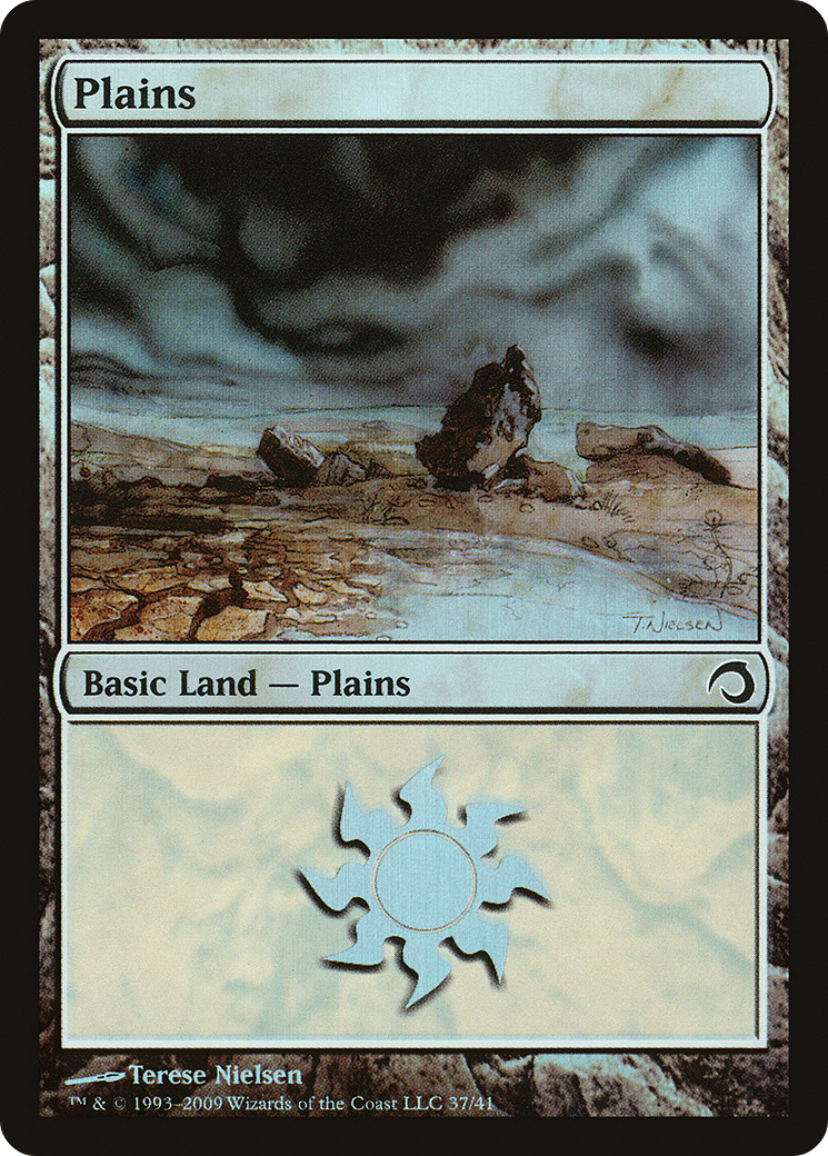Plains (037) Foil - Premium Deck Series: Slivers