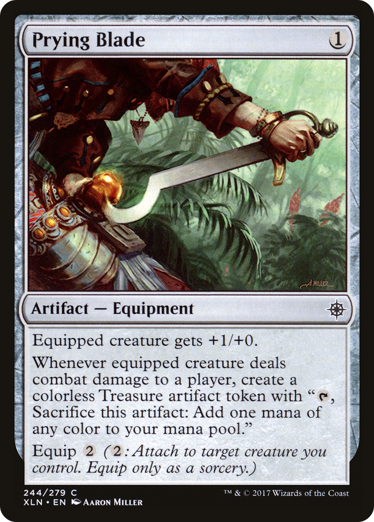 Prying Blade (244) Foil - Ixalan