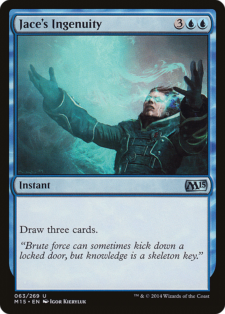 Jace's Ingenuity (063) Foil - Magic 2015