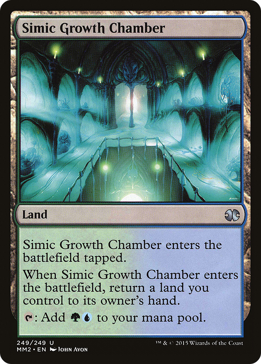 Simic Growth Chamber (249) Foil - Modern Masters 2015