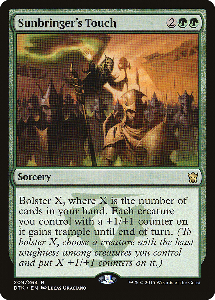 Sunbringer's Touch (209) - Dragons of Tarkir