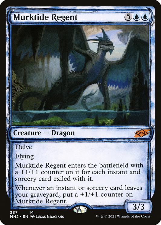 Murktide Regent (Showcase) (337) - Modern Horizons 2