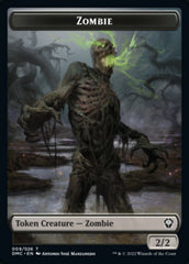 Soldier // Zombie Double-Sided Token [Dominaria United Tokens] | Silver Goblin