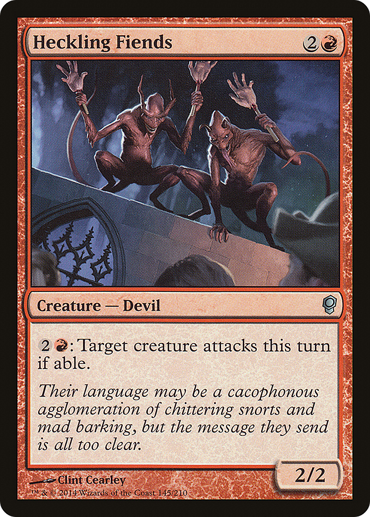 Heckling Fiends (145) Foil - Conspiracy