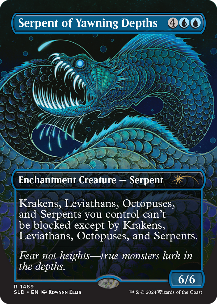 Serpent of Yawning Depths (1489) - Secret Lair Drop