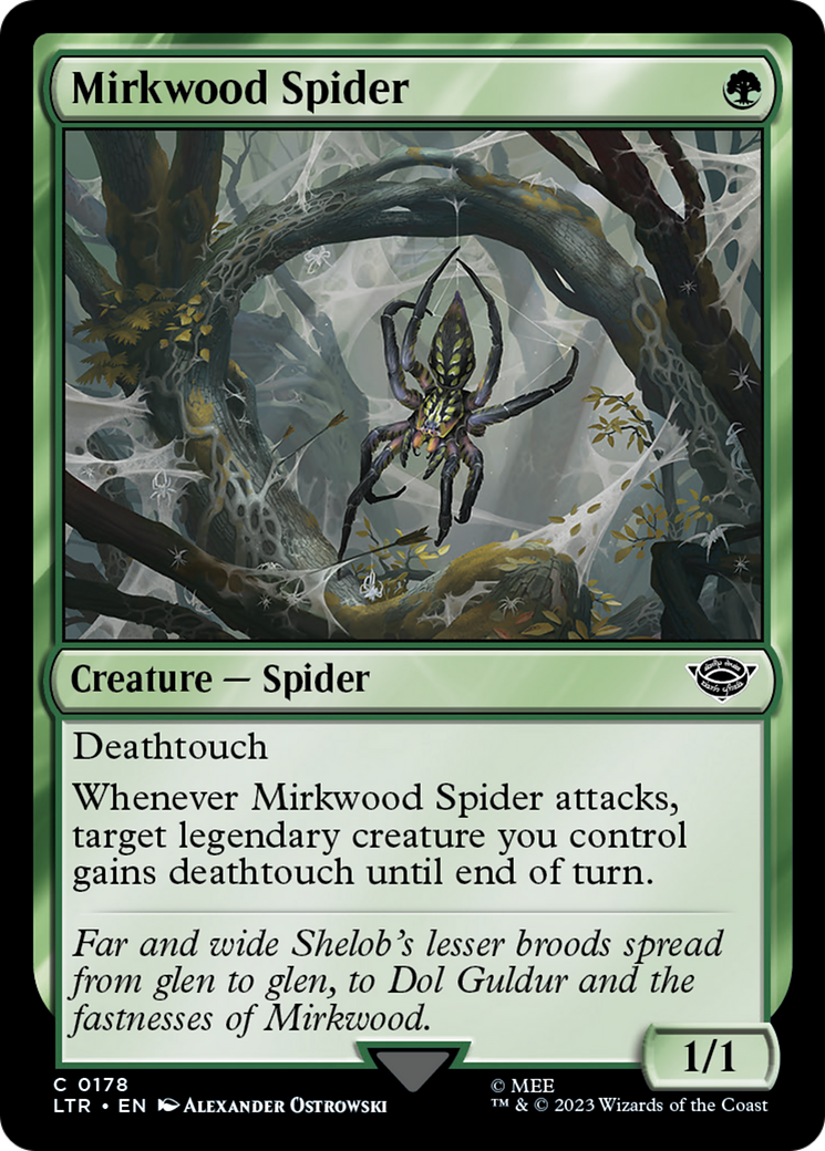 Mirkwood Spider [The Lord of the Rings: Tales of Middle-Earth] Foil