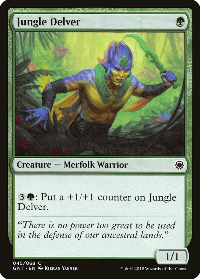 Jungle Delver [Game Night 2018] | Silver Goblin