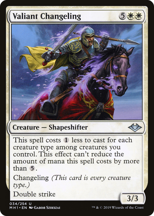 Valiant Changeling (034) - Modern Horizons