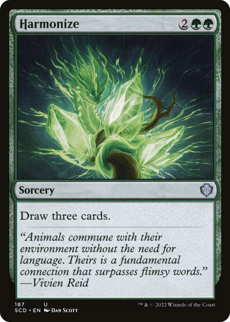 Harmonize (187) - Starter Commander Decks