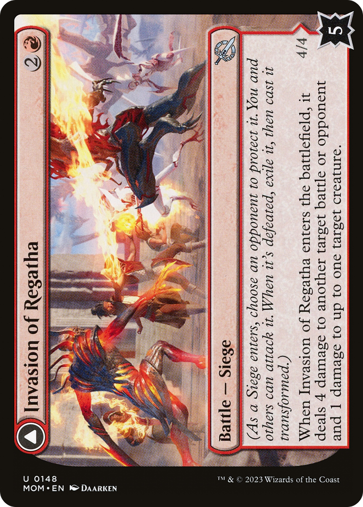 Invasion of Regatha (148) - March of the Machine