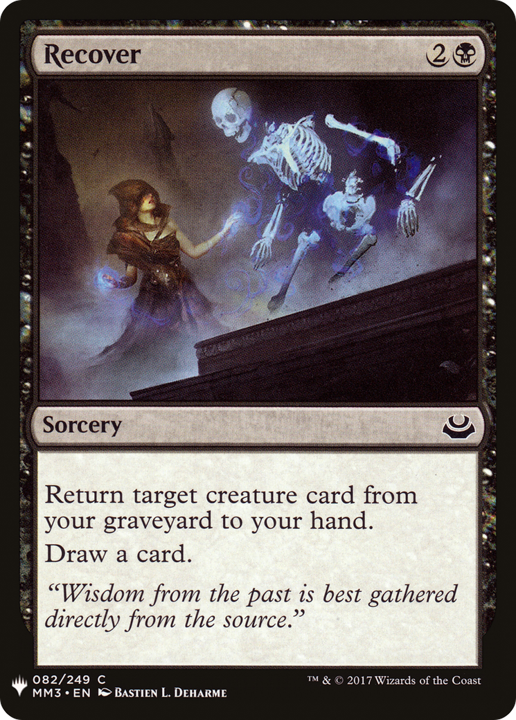 Recover (MM3-82) - The List