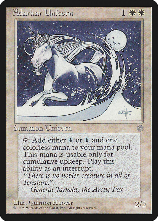 Adarkar Unicorn - Ice Age
