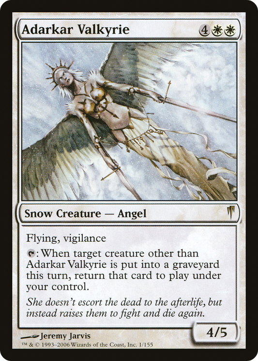 Adarkar Valkyrie (001) Foil - Coldsnap