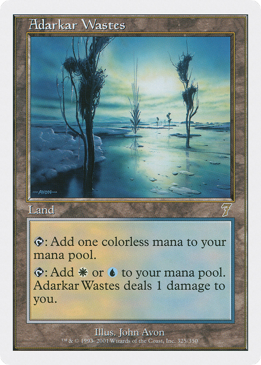 Adarkar Wastes (325) - Seventh Edition