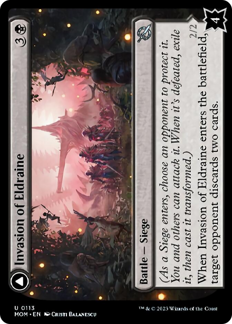 Invasion of Eldraine // Prickle Faeries (113) - March of the Machine