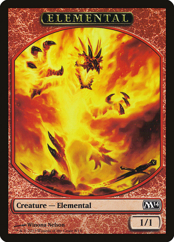 Elemental Token (8/13) [Magic 2014 Tokens] | Silver Goblin