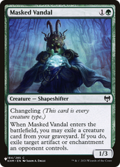 Masked Vandal [The List] | Silver Goblin