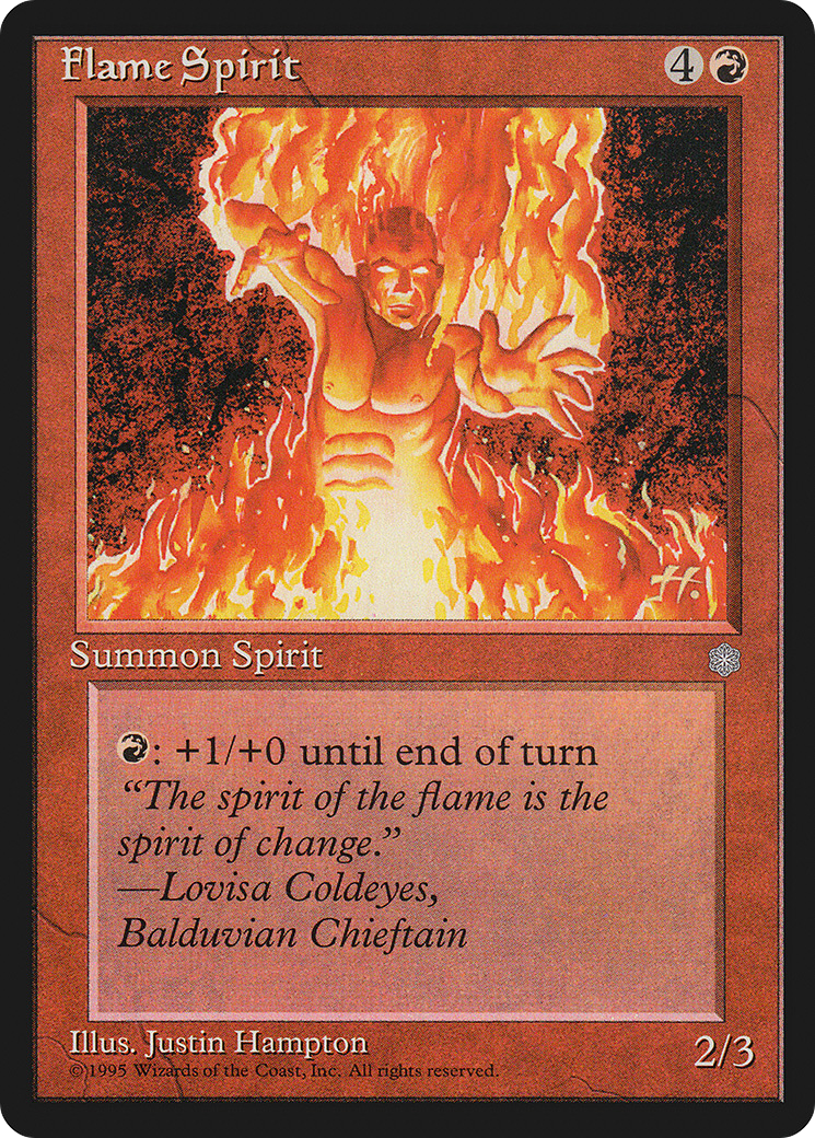 Flame Spirit [Ice Age] | Silver Goblin