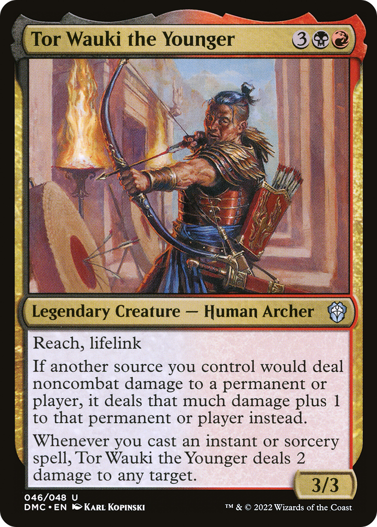 Tor Wauki the Younger [Dominaria United Commander] Foil