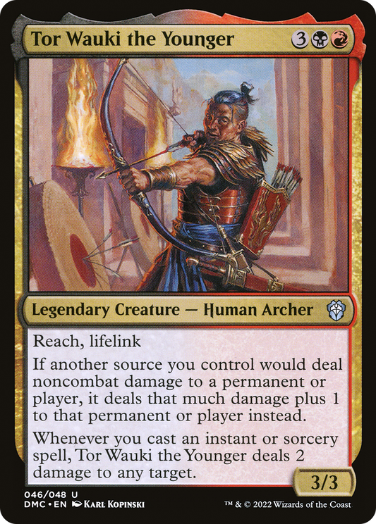 Tor Wauki the Younger [Dominaria United Commander] Foil