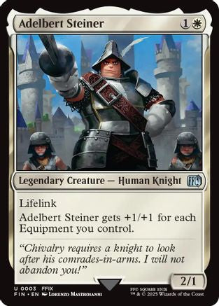 Adelbert Steiner (003) Foil - FINAL FANTASY