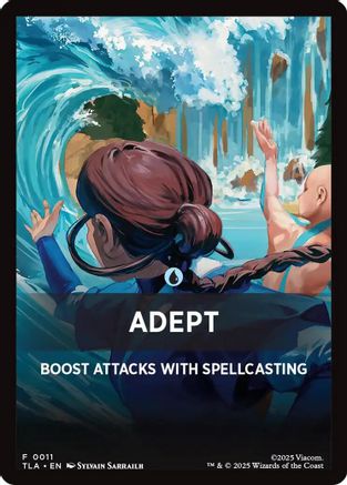 Adept (Jumpstart Front Card) (011) - Avatar: The Last Airbender
