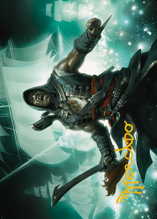 Adewale, Breaker of Chains (014s) Gold-Stamped - Art Series: Assassin's Creed