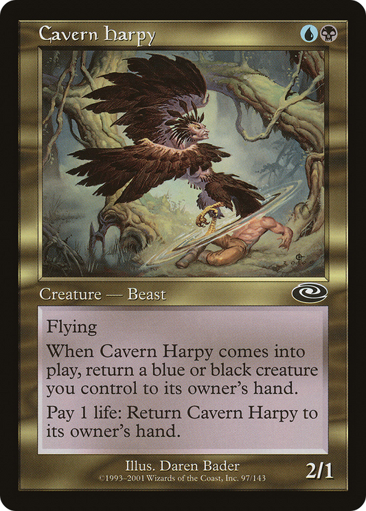 Cavern Harpy [Planeshift] Foil